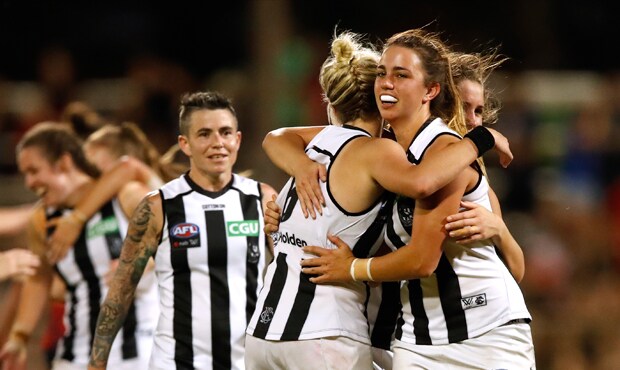 0407_MOLLOY_620.jpg Chloe Molloy won Collingwood's second AFLW Best and Fairest with a total of 66 votes. Image: AFL Photos. - AFLW,Chloe Molloy